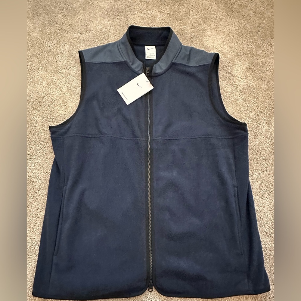 Nike Therma-Fit Golf Vest Navy Blue Brand New